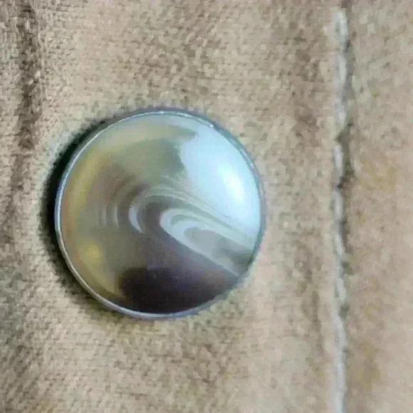 North River Outfitter Shirt with Long Sleeve XXL Brown/Camel Western Pockets - Picture 10 of 14